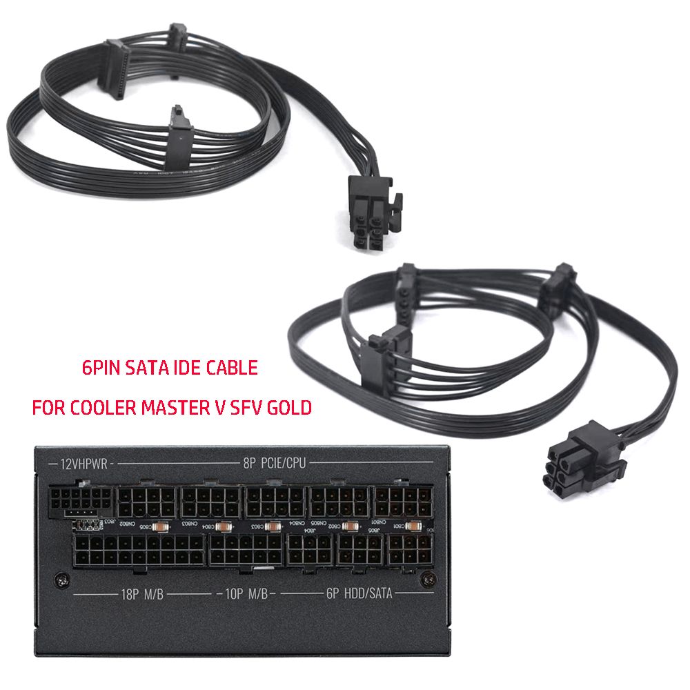 Cable PCIE a 3 * SATA Molex ID - Sfx Modular Power Supply 850W Gold reseña y precio