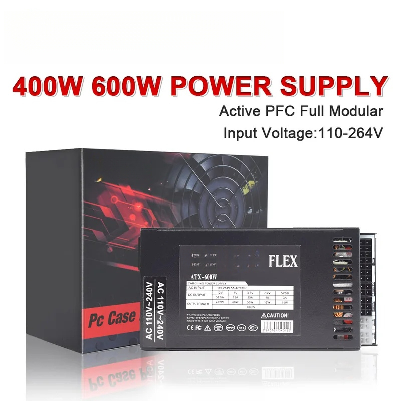 CHJJULONGFENGBAO ATX 400W 600W - Flex Atx Power Supply 600W 1U reseña y precio